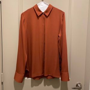 Vince brand, Large, Orange blouse